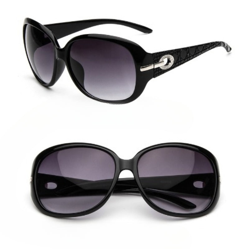 Wholesale Elegant Women's Large Frame PC Sunglasses