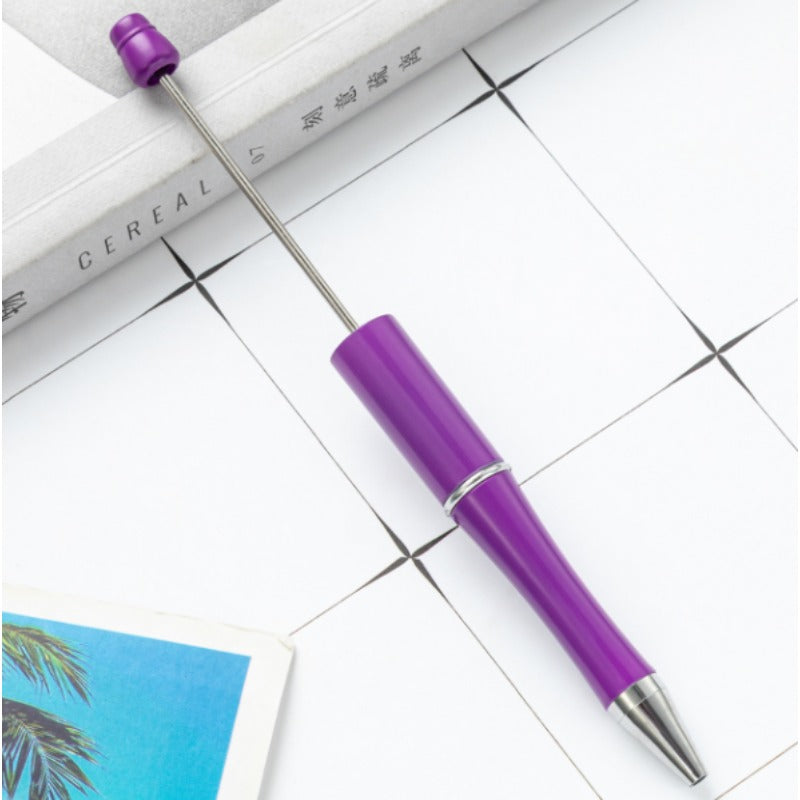 Venta al por mayor Bolígrafos para abalorios Bolígrafo de plástico para bricolaje