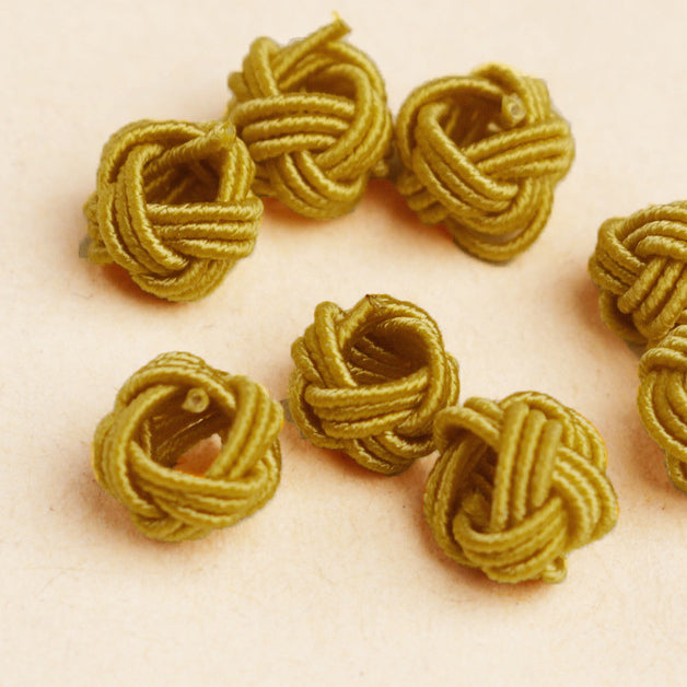 Wholesale 80PCS/PACK 8MM Hand Knotted Buttons Beads