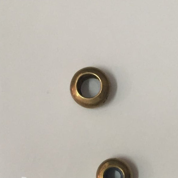 Cuentas de posicionamiento de cobre de 6/7/8/9/10MM al por mayor 100PCS