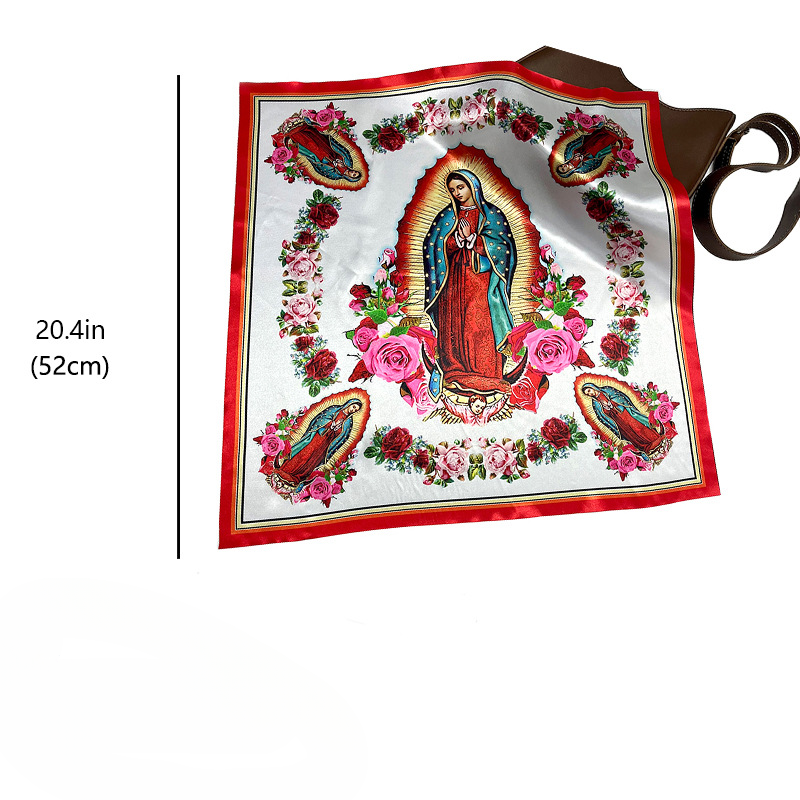 Wholesale Flower Colored Ding Western Scarves