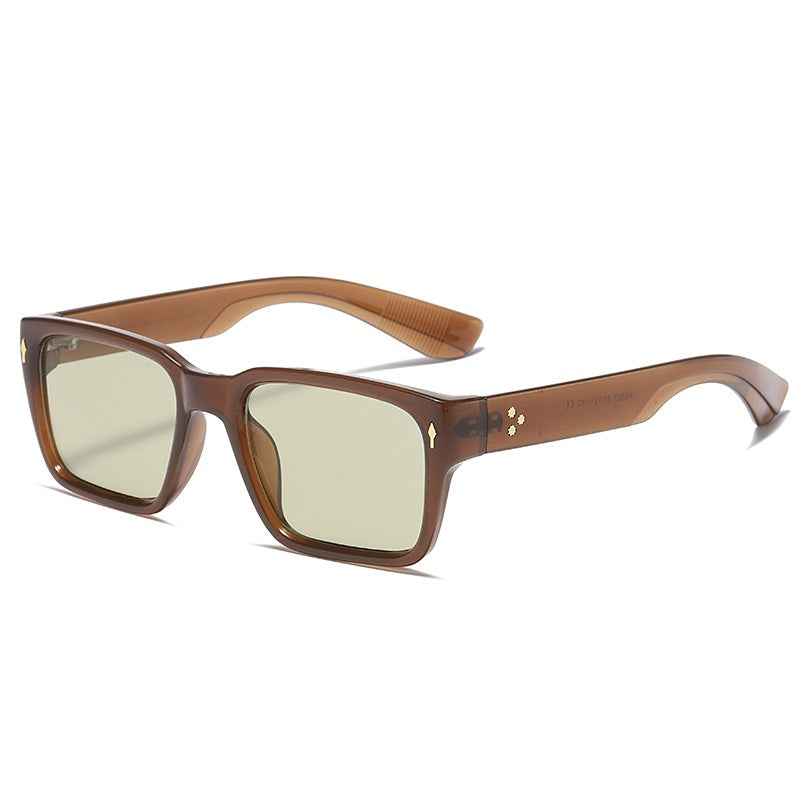 Wholesale PC Small Frame Rectangular Men's Sunglasses
