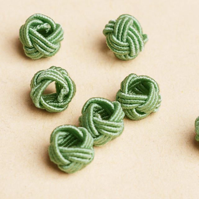 Wholesale 80PCS/PACK 8MM Hand Knotted Buttons Beads