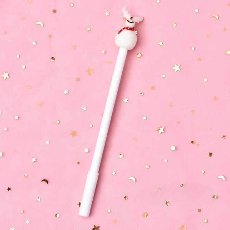 Bolígrafos de gel de la serie de Navidad plásticas al por mayor