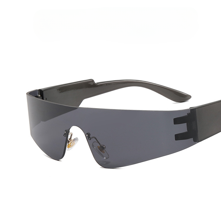 Wholesale Y2K Frameless Cycling PC Sunglasses