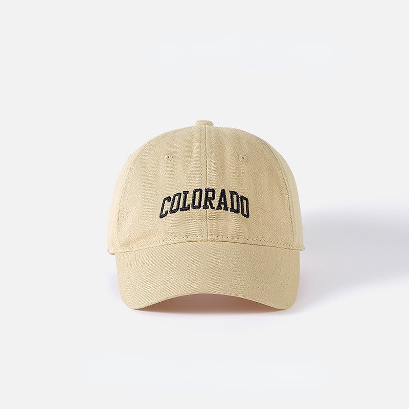 Wholesale Cotton Polyester Embroidered Letters Baseball Cap