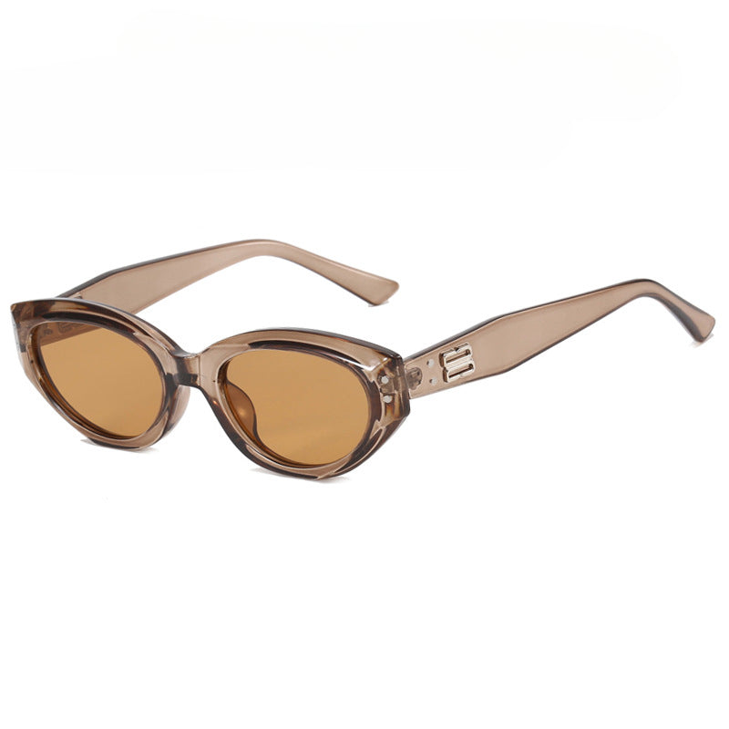 Wholesale Rice Nail Irregular Cat Eye PC Sunglasses