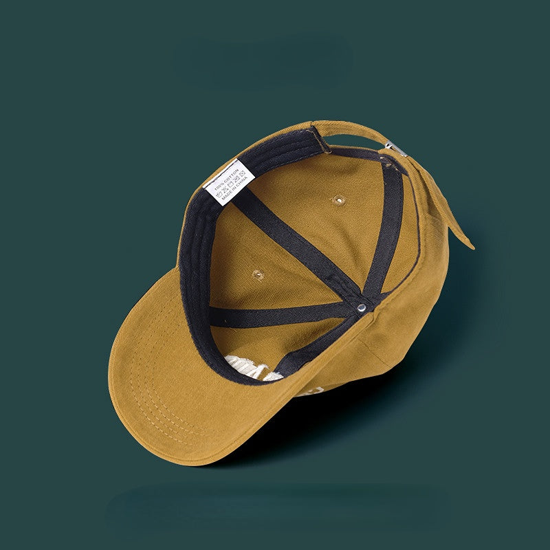 Wholesale Cotton Polyester Embroidered Letters Baseball Cap