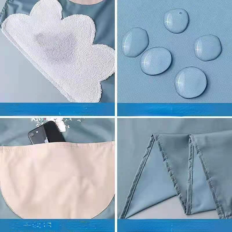 Delantal impermeable y a prueba de aceite de PVC al por mayor