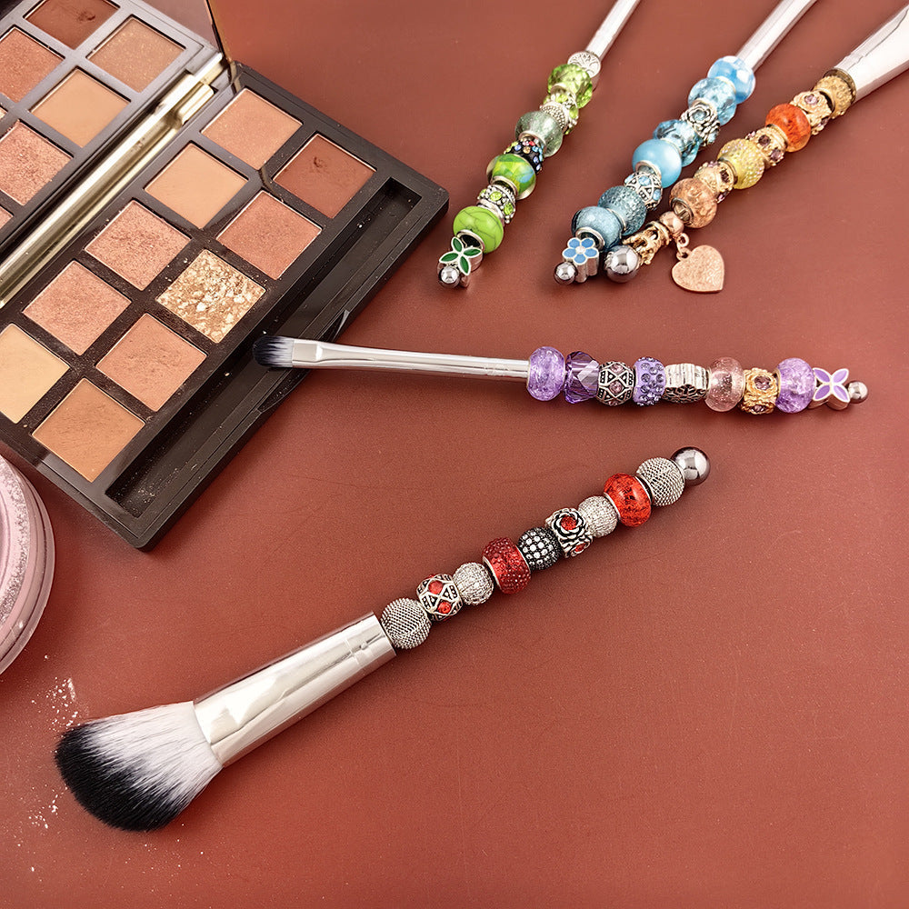 Wholesale Beadable Makeup Brush Pole 3.15 inches Set DIY for Beaded