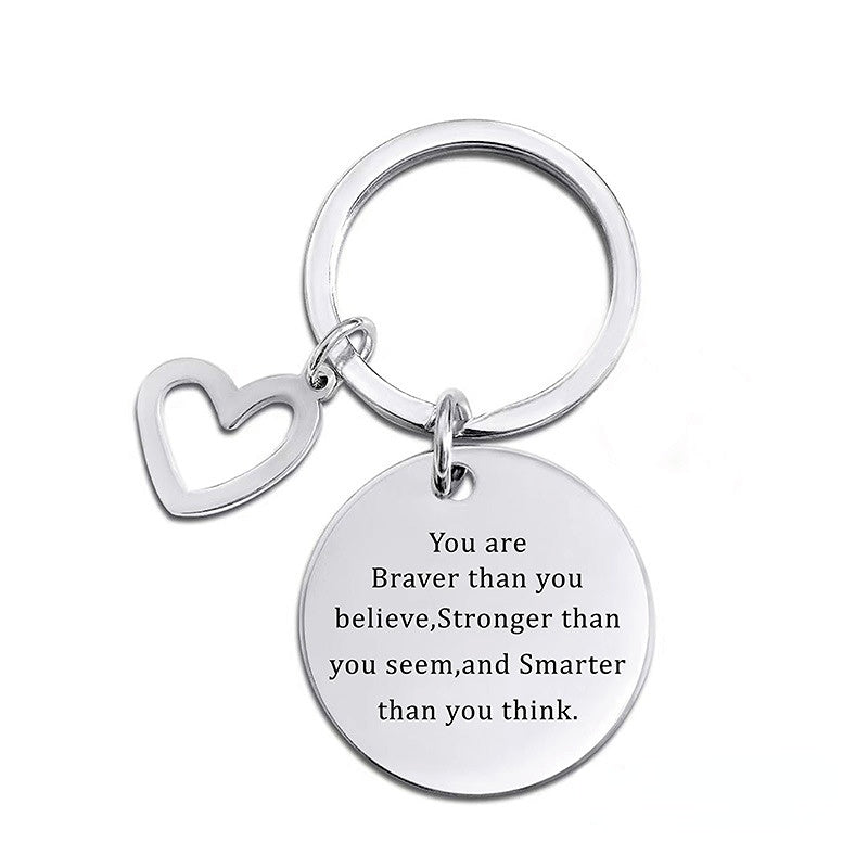 Wholesale Metal Graduation Season Students and Teachers Reading Lettering Key Chain