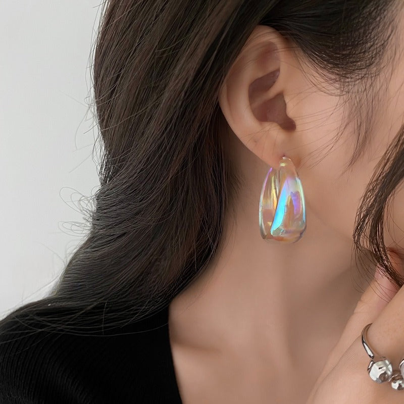 Wholesale Colorful Plastic Earrings