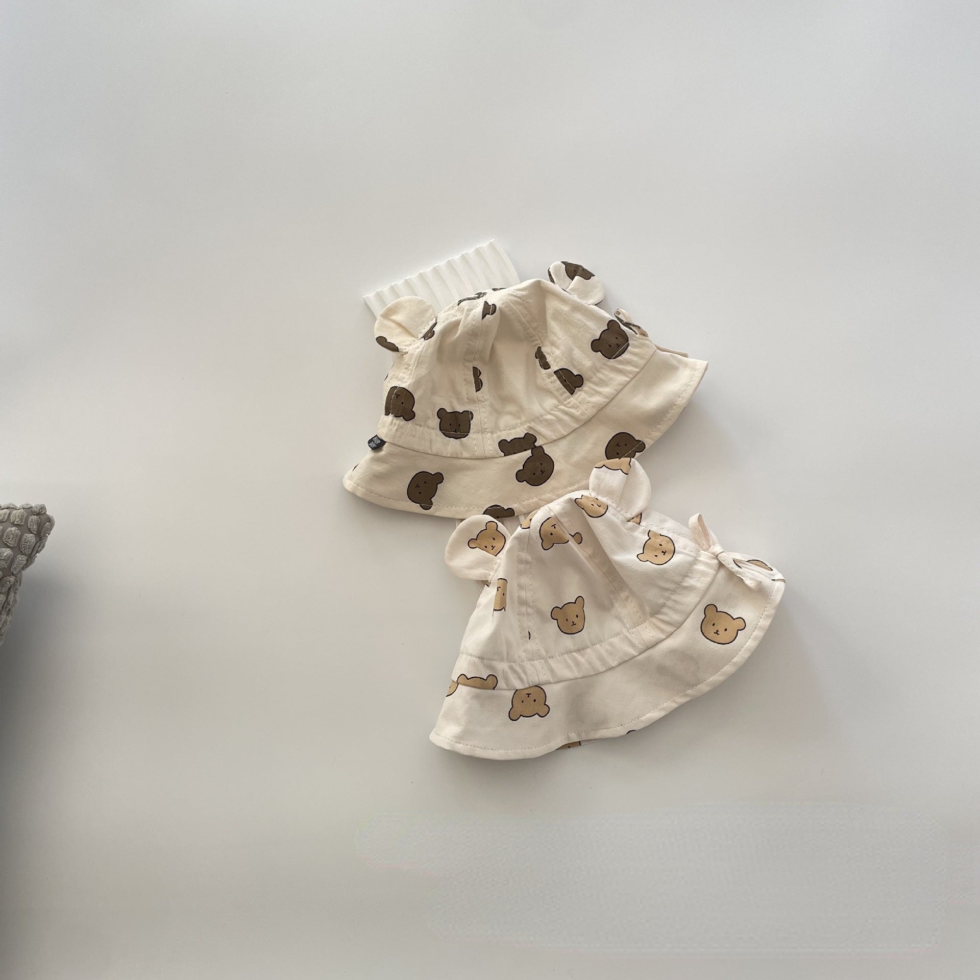 Wholesale Cotton Bear Sunscreen Fisherman Hat