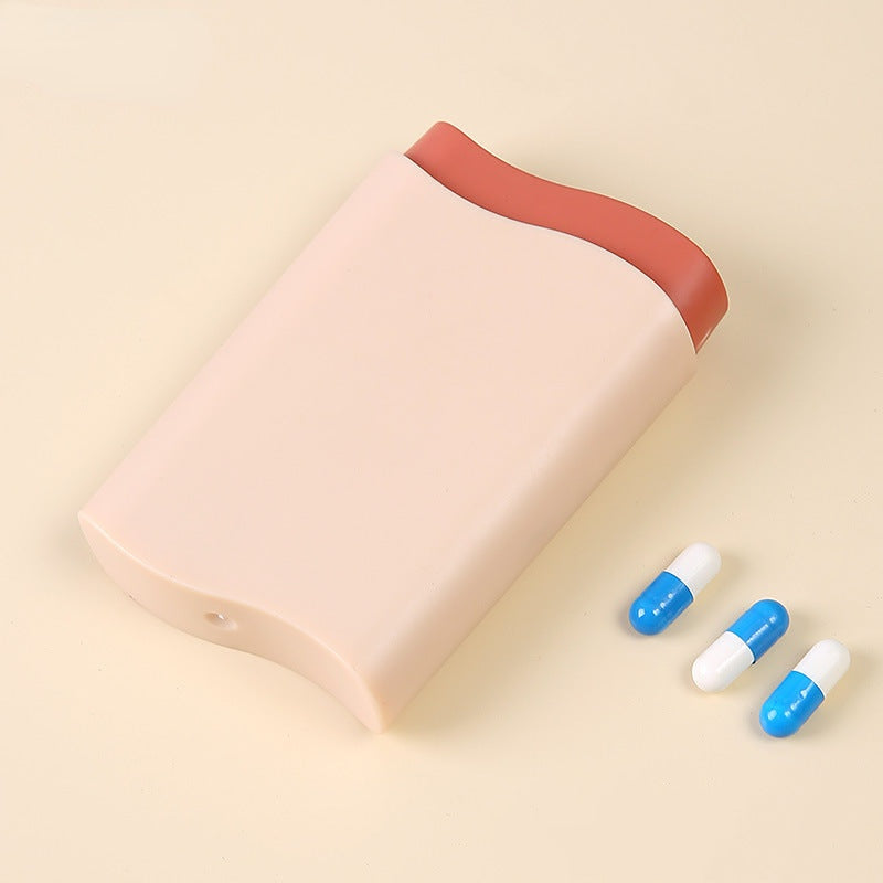 Wholesale Mini Dispensing Silicone Medicine Storage Box