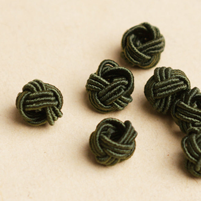 Wholesale 80PCS/PACK 8MM Hand Knotted Buttons Beads