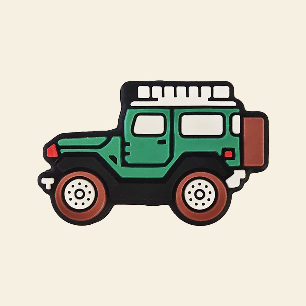 Wholesale 10pcs Cartoon Jeep Focal Beads