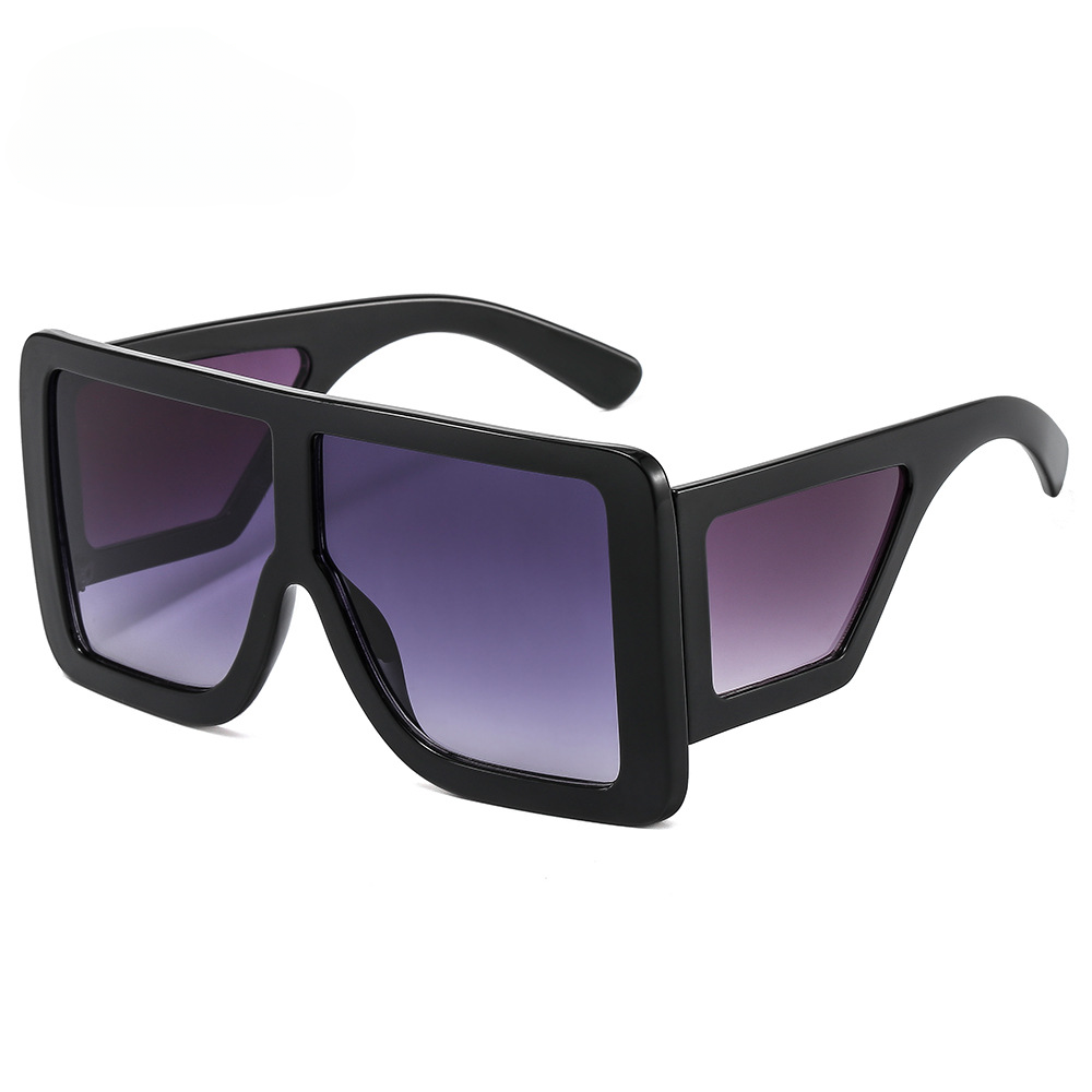 Wholesale PC Upper and Lower Metal Hinge Large Frame Sunglasses