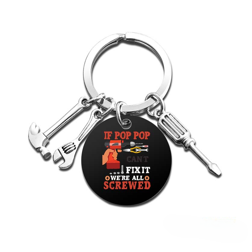 Manejo al por mayor de la llave de martillo de la llave de la llave del martillo de acero inoxidable impreso