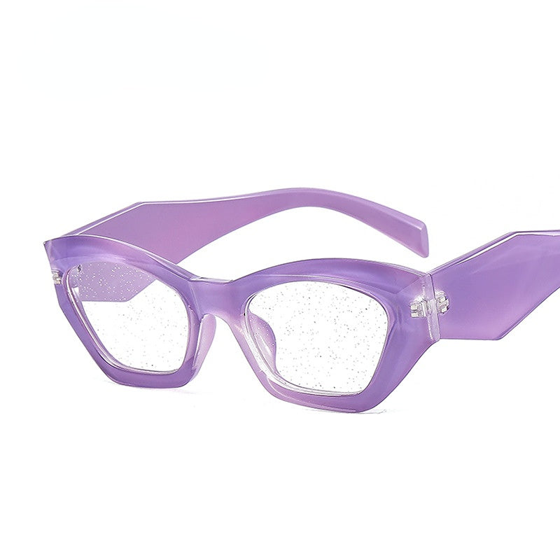 Wholesale Irregular Bud Glitter PC Sunglasses