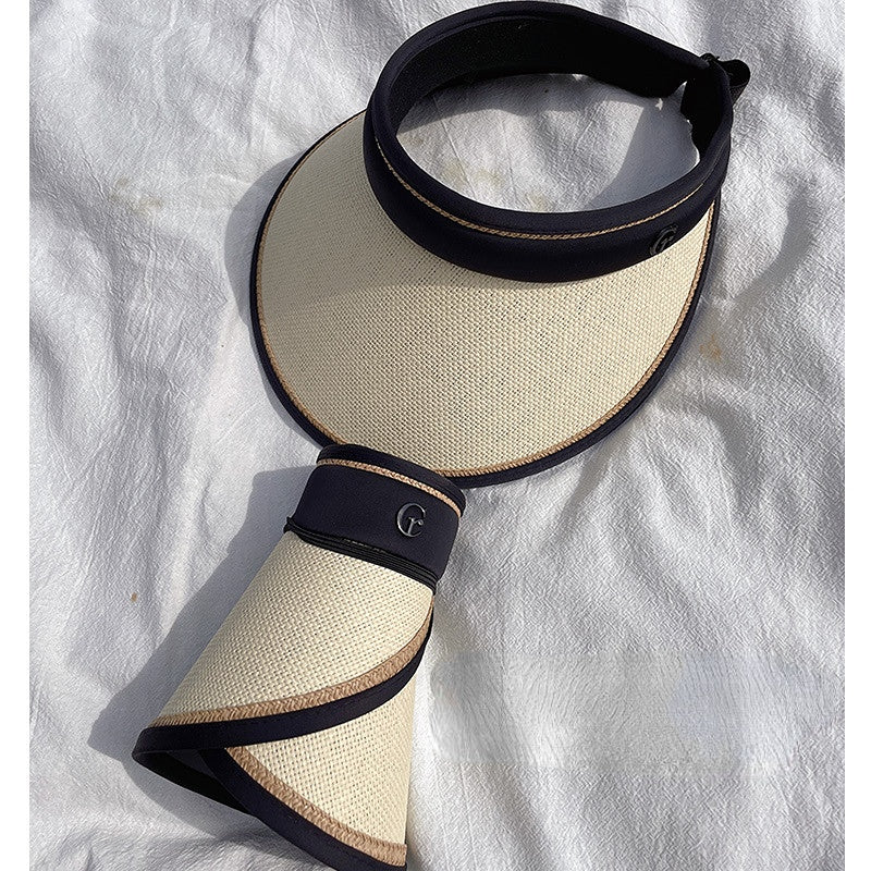 Venta al por mayor Sombrero vacío de ala ancha de vinilo