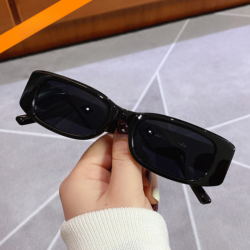 Wholesale PC Square Small Frame Colored Fruit Jelly Sunglasses
