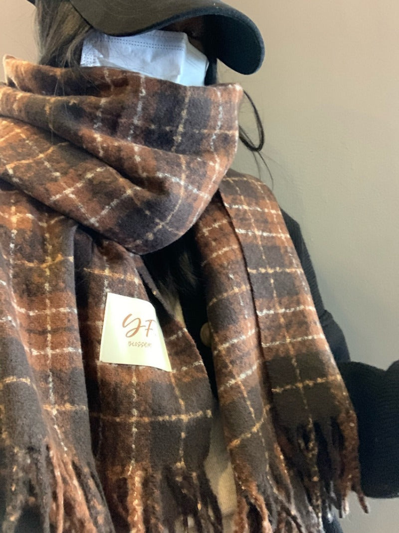 Wholesale Imitation Cashmere Warm Vintage Scarf