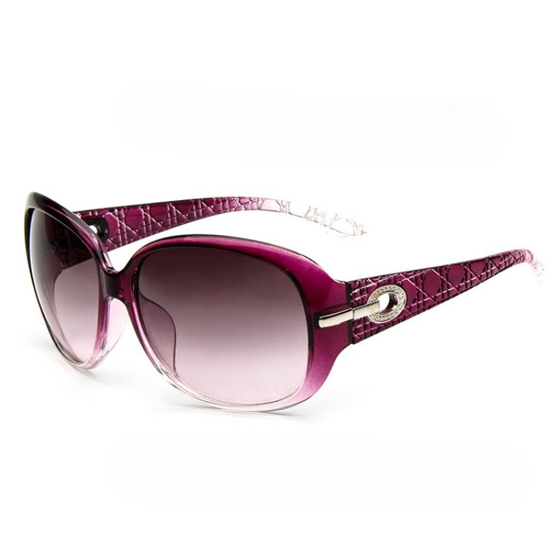 Wholesale Elegant Women's Large Frame PC Sunglasses
