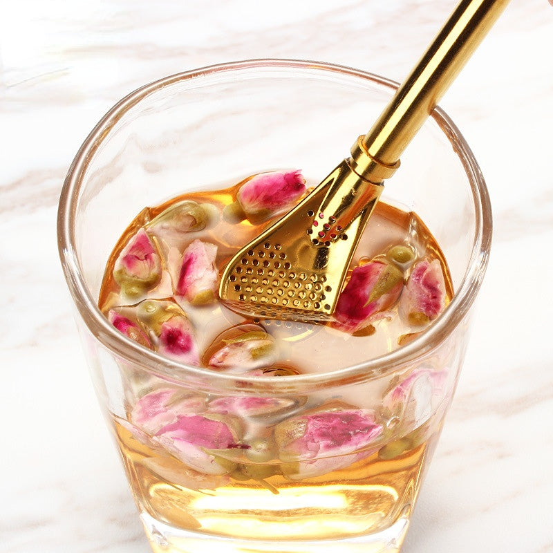 Wholesale Stainless Steel Straw Spoon