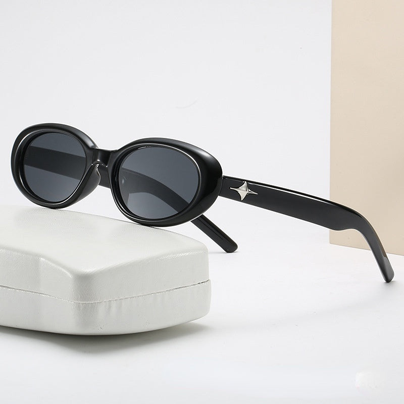 Wholesale PC Polygonal Metal Frame Sunglasses